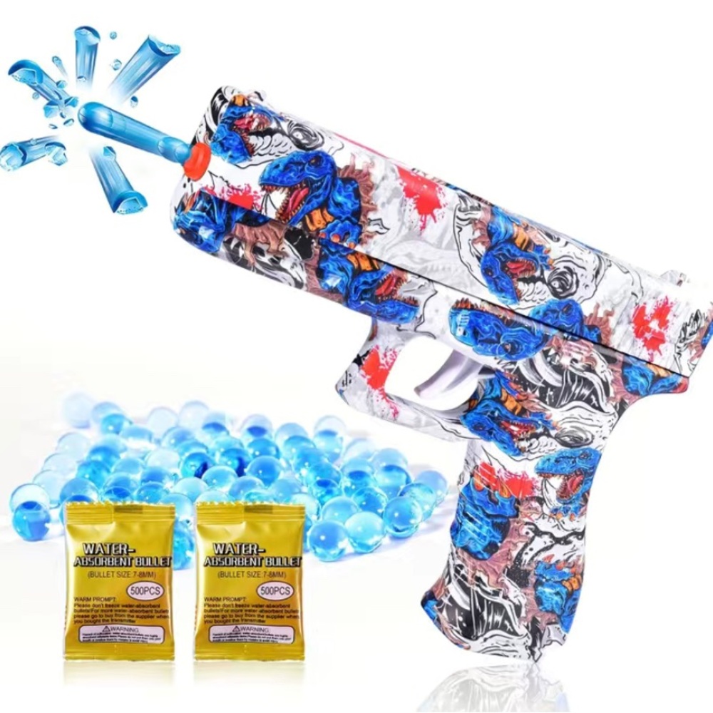 Shooting Toy Gel Ball Blaster, Fully Manual Outdoor Toy Model